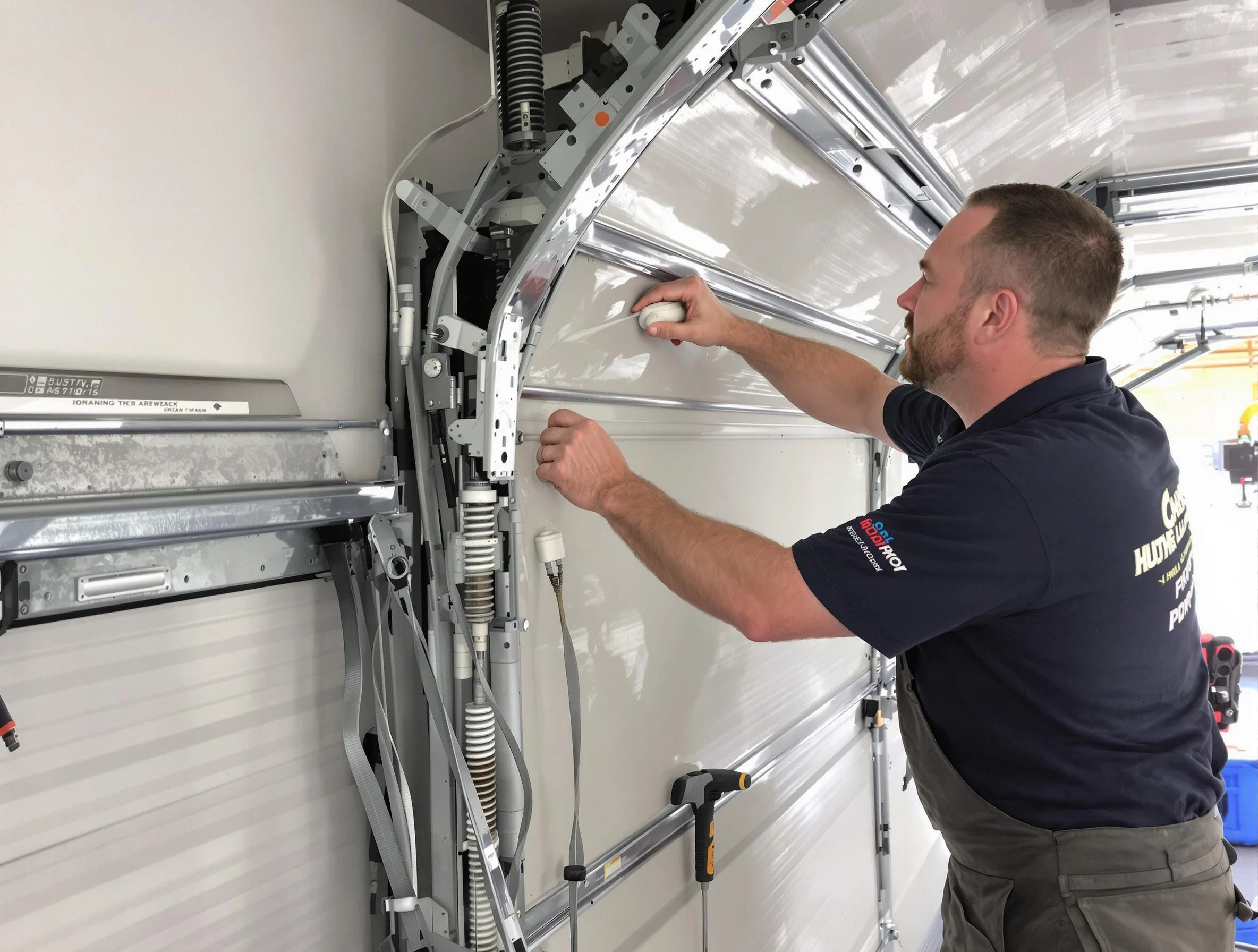 Noisy Garage Door Fix in Manchester, VA